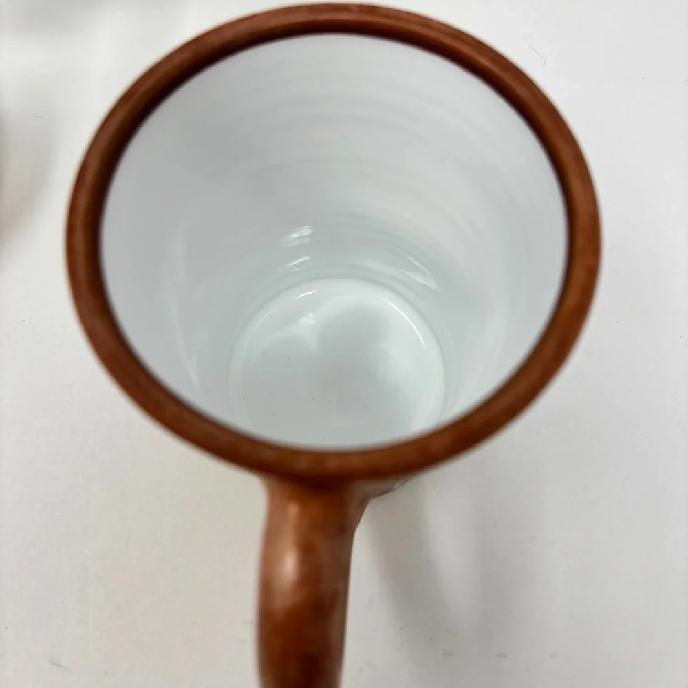 Peru Pottery Earthenware Clay Handpainted Mug - Picture 6 of 7